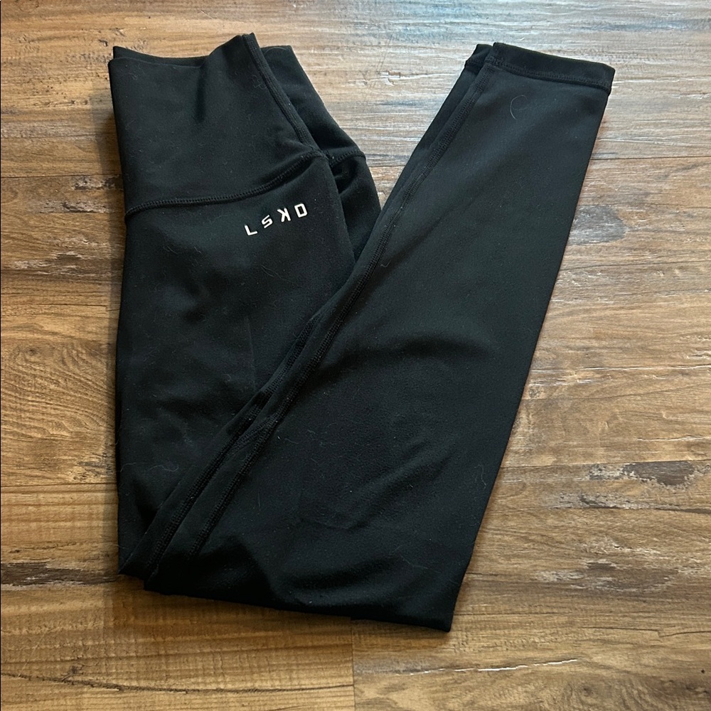 LSKD Women's Black Leggings
